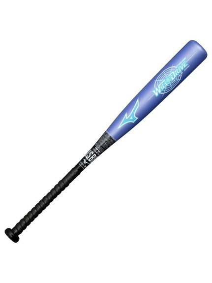 MIZUNO(ミズノ)小学生軟式用FRP製 ウィルドライブブルー×ヒッティングナビ(74cm/平均420g)