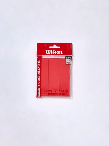 WILSON(륽)PRO OVERGRIP V2.0 RED 3PK