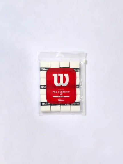 WILSON(ウィルソン)PRO OVERGRIP V2.0 WHITE 12PK