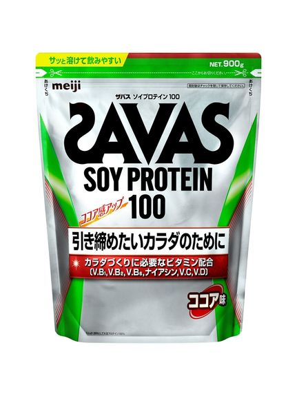 SAVAS(ザバス)ザバス ソイプロテイン100ココア味 900g