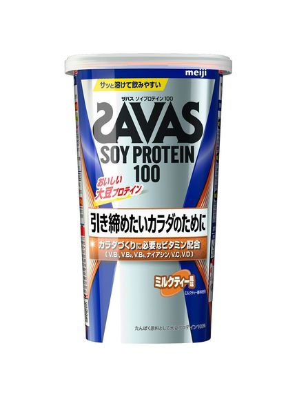 SAVAS(ザバス)ザバス ソイプロテイン100ミルクティー風味224g