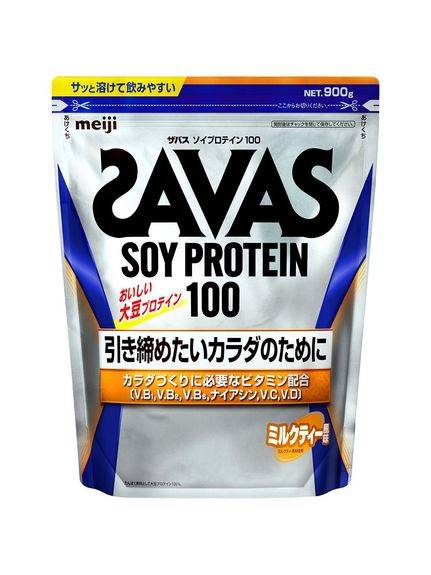 SAVAS(ザバス)ザバス ソイプロテイン100ミルクティー風味900g