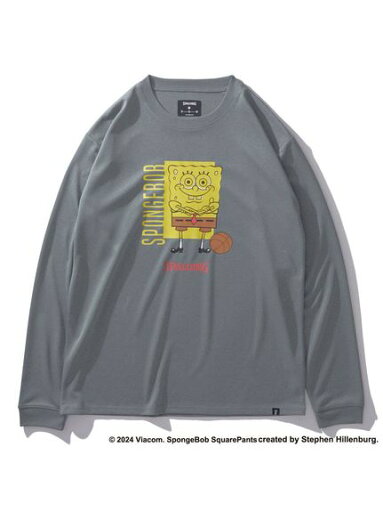 SPALDING(スポルディング)ロングスリーブTシャツ スポンジ・ボブ バスケットボール フリーク SPALDING(スポルディング)ロングスリーブTシャツ スポンジ・ボブ バスケットボール フリーク