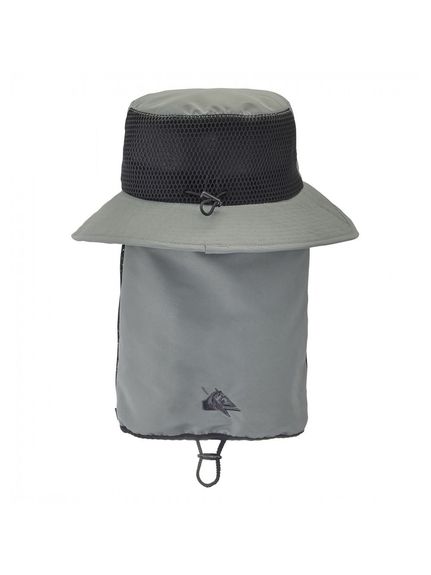 クイックシルバー QUIKSILVER 24SS UV WATER FACE MASK HAT サマー レジャー メンズ水着 メンズ BLK 0108QSA24171601