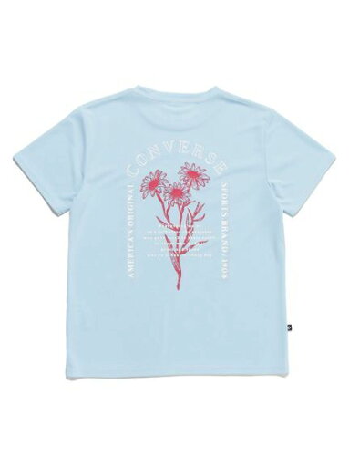CONVERSE(コンバース)FLOWER PT SS PE TEE LADIES CONVERSE(コンバース)FLOWER PT SS PE TEE LADIES