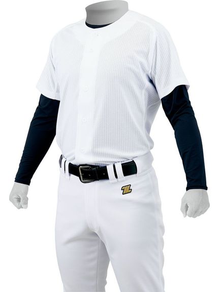 ZETT(ゼット)メカパンメッシュフルオープンシャツ *