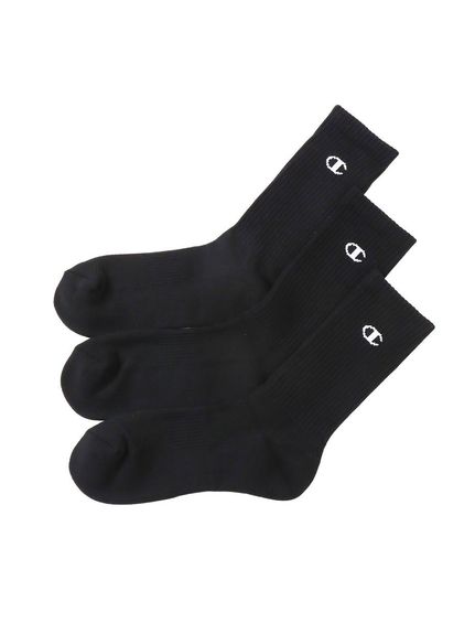 チャンピオン Champion 3P MIDDLE SOCKS バスケットボール メンズソックス ユニセックス ホワイト 0231..