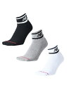 ニューバランス New Balance ミッドレングス3Pソックス スポーツアクセサリー ソックス メンズ LAS55637AS(4)