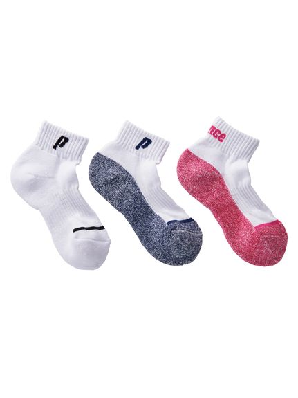 プリンス PRINCE PS307S 3Pセット ラケットスポーツ レディースアパレルアクセサリー レディース ホワイト 0356PS307S02