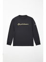 ファイテン phiten RAKUシャツ 3D 長袖 バスケットボール メンズ 長袖Tシャツ ユニセックス BK/ゴールド 03243124JG6250003