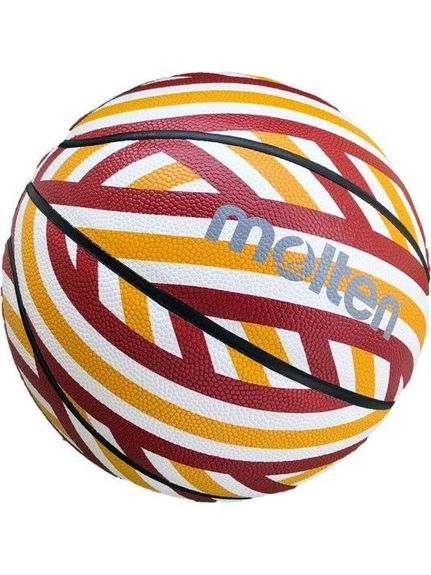 molten(モルテン)グラフィックレンジ　バスケットボール　3RD　7号イエロー×レッド