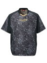 Rawlings(ローリングス)ジュニア コンバット08 SS ブリザードジャケット(半袖・裏メッシュ)-ブラック/ブラック(4)