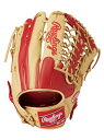 ローリングス Rawlings 軟式 HYPER TECH COLOR SYNC(ハイパーテックカラーシンク)Y719-スカーレット/キャメル 野球 軟式グローブ ユニセックス