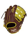 ローリングス Rawlings 軟式 HOH MLB COLOR SYNC(エイチオーエイチエムエルビーカラーシンク)934FS-チョコ/イエロー 野球 軟式グローブ ユニセックス