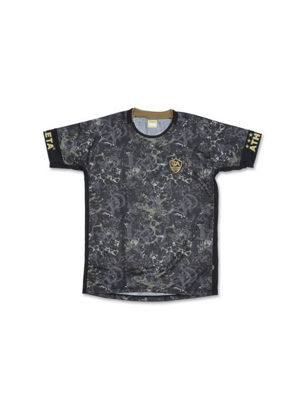 ATHLETA(アスレタ)FCA グラフィックプラクティスシャツBLK　MIX