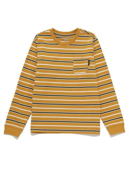 タラスブルバ TARAS BOULBA ジュニア マルチボーダーロングTシャツ トレッキング アウトドア 長袖Tシャツ ジュニア