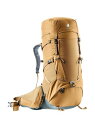ドイター deuter エアコンタクト コア 60+10 アーモンドXティール トレッキング アウトドア リュック バッグ50L以上 リットル ユニセックス(4)