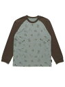 TARAS BOULBA(タラスブルバ)ジュニア ヘビーコットンロングTシャツ(総柄)