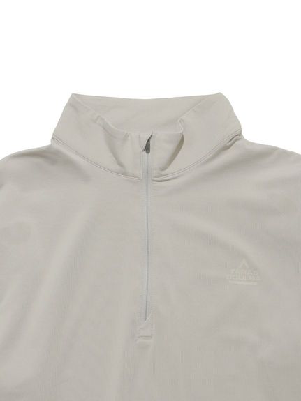 TARAS BOULBA(タラスブルバ)ストレッチ 裏起毛ハーフジップシャツ