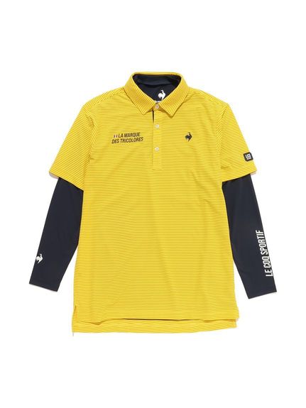 le coq GOLF(ルコックゴルフ)インナー付き半袖シャツ
