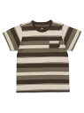 タラスブルバ TARAS BOULBA ジュニア コットン天竺 マルチボーダーTシャツ トレッキング アウトドア 半袖Tシャツ ジュニア ジュニア