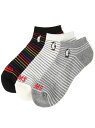 CHUMS(チャムス)3P Border Crew Socks