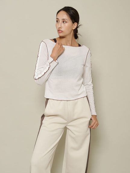 KATION SPORTS & WELLNESS(カティオン スポーツ アンド ウェルネス)フィンリーフライス クルーネックプ..