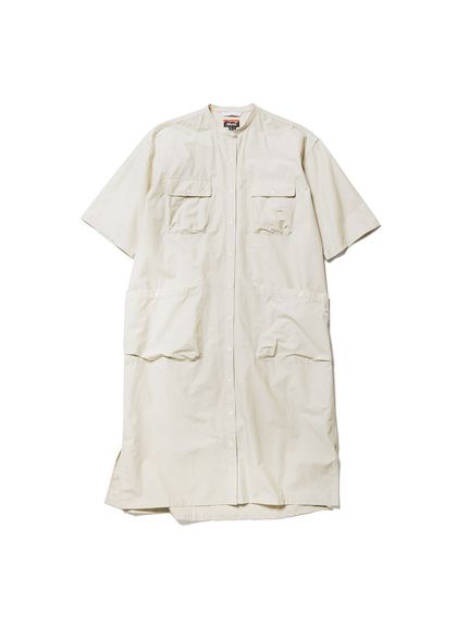 NANGA(ナンガ)C/N RIPSTOP CAMP SHIRT DRESS (コットンリップストッ