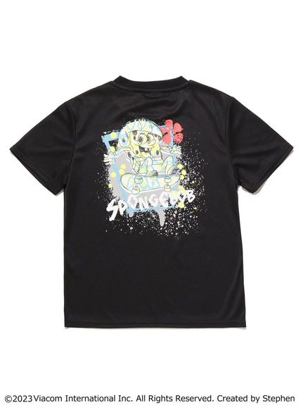 ソノタ OTHER スポンジボブ スケートボード Tシャツ ジュニアスポーツウェア Tシャツ ジュニ ...