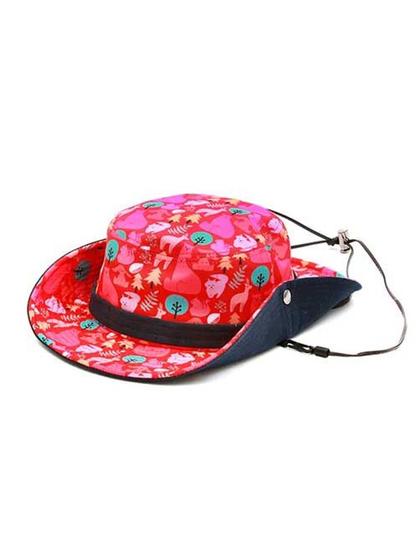 clef(クレ)CLEF KIDS ANIMAL FRIEND HAT RED（キッズアニマルフレンドハット　レッド）