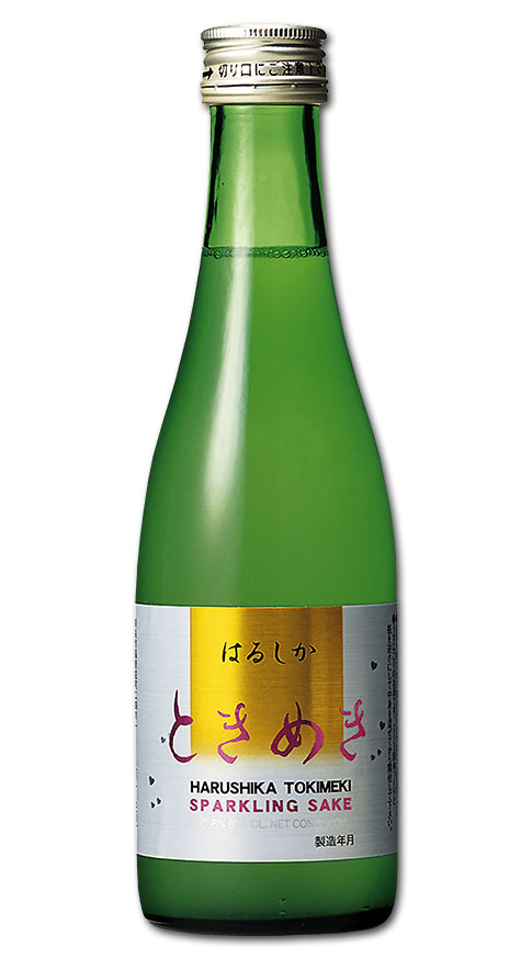 春鹿　発泡性純米酒　ときめき　300ml×3本セット　今西清兵衛商店