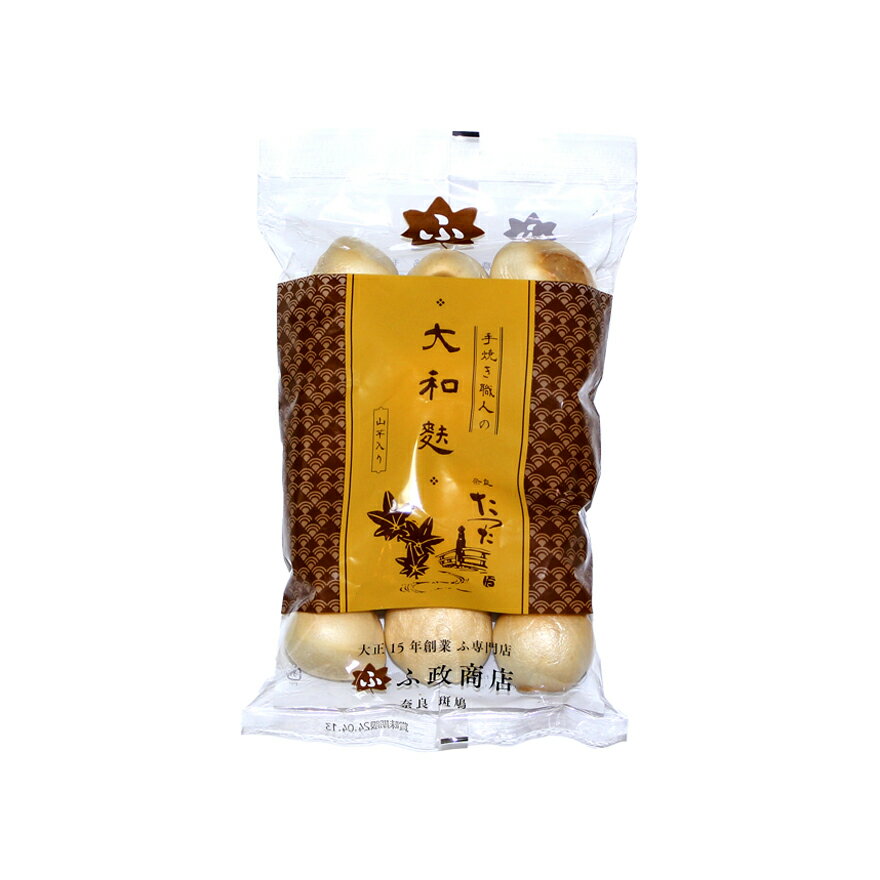 ふ政商店 山芋入り手焼き職人の大和麩 7袋セット