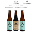 奈良・天川村　洞川温泉醸造所　山わらうエール2本・山ねむるエール1本（各330ml）　飲み比べ3本セット　日本名水百選「ごろごろ水」仕..