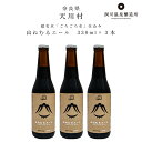 奈良・天川村 洞川温泉醸造所 山ねむるエール 330ml×3本セット 日本名水百選「ごろごろ水」仕込み