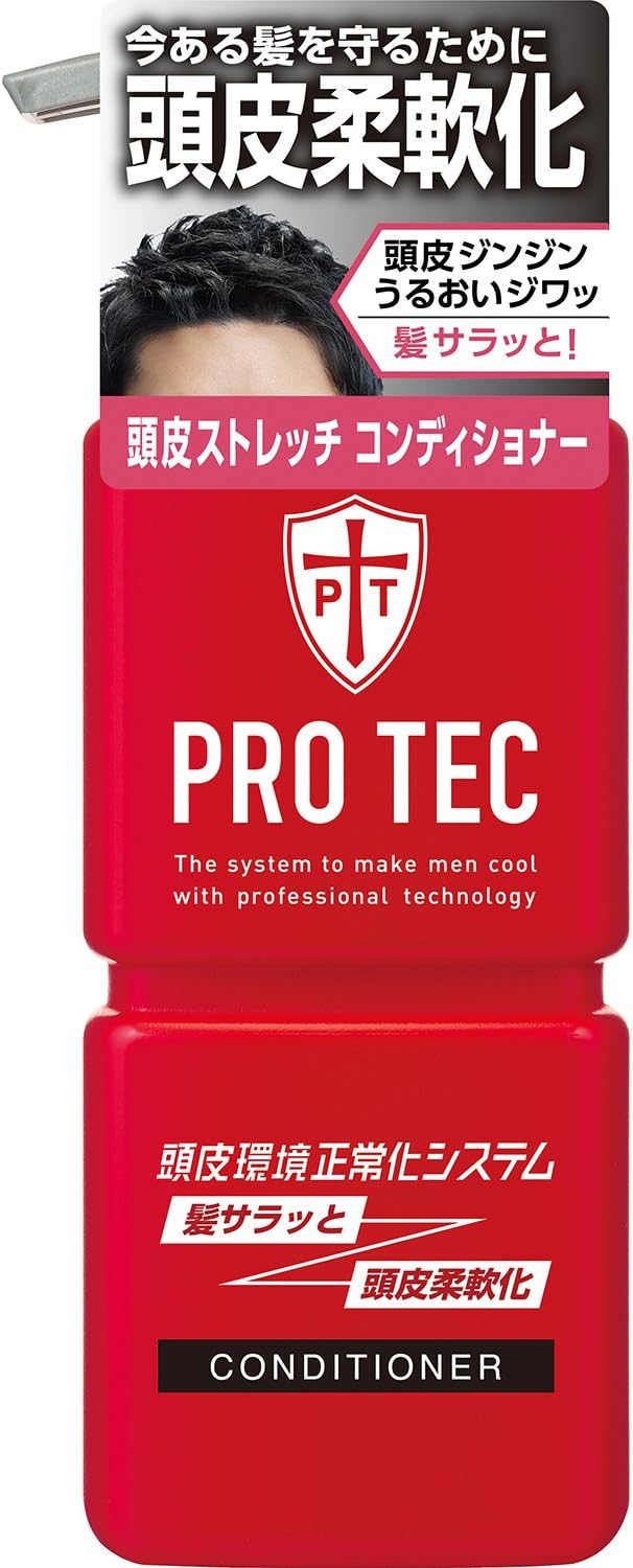 プロテク PRO TEC 頭皮ストレッチ コンディショナー 本体ポンプ 300g