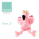 【FuzzYard ファズヤード】Plush Toys FLO(フラミンゴ) フロー Sサイズ ■あす楽■ ぬいぐるみ おもちゃ 犬用 ネコ用 おしゃれ 可愛い...