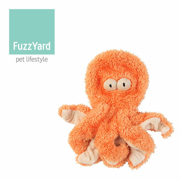 FuzzYard -Neighborhood Friends Toy - 大人気のぬいぐるみおもちゃシリーズからぺっちゃんこ フラットスタイルが登場！ 中に詰め物(わた)が入っていないのでソフトで優しいおもちゃです。 パピィや小さいわんちゃんにもおすすめ。 ・FLAT Sir LEGS A LOT：たこ ・本製品は犬用おもちゃです ・各々のペットの種類や体型用途に合わせて正しくお使いください ・強い引きおもちゃではありません ・ 遊ばせる間、安全のため目を離さないでください ・事故防止やペットの成長のことを考え商品の切り替えはお早めにお願いいたします 【素材】　本体ポリエステル100％・スクイーカー 　採寸 　高さ 　 　約20cm