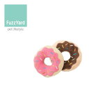 【FuzzYard ファズヤード】ダブル・ドーナッツ(2個入) ■あす楽■ ぬいぐるみ おもちゃ 犬用 ネコ用 おしゃれ 可愛い ギフト T020
