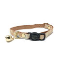 【NICE DIGS ナイスディグス】POSIE LEATHER CAT COLLAR - SPRING キャットカラー レザー ハンドメイド ■ネコポス送料無...