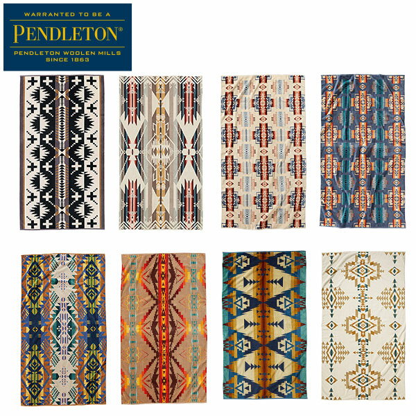 Restock!!【PENDLETON ペンドルトン】OVERSIZED JACQUARD TOWELS　オーバーサイズジャガードタオル　バスタオル　夏フェス　アウトドア　レジャー　タオルケット　ブランケット　ソファーカバー　XB233　■あす楽対応■