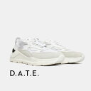 【D.A.T.E.(デイト)】FUGA DRAGON WHITE-SILVER ■送料無料■ レディース シューズ フラット ダッドスニーカー スニーカー 定番...