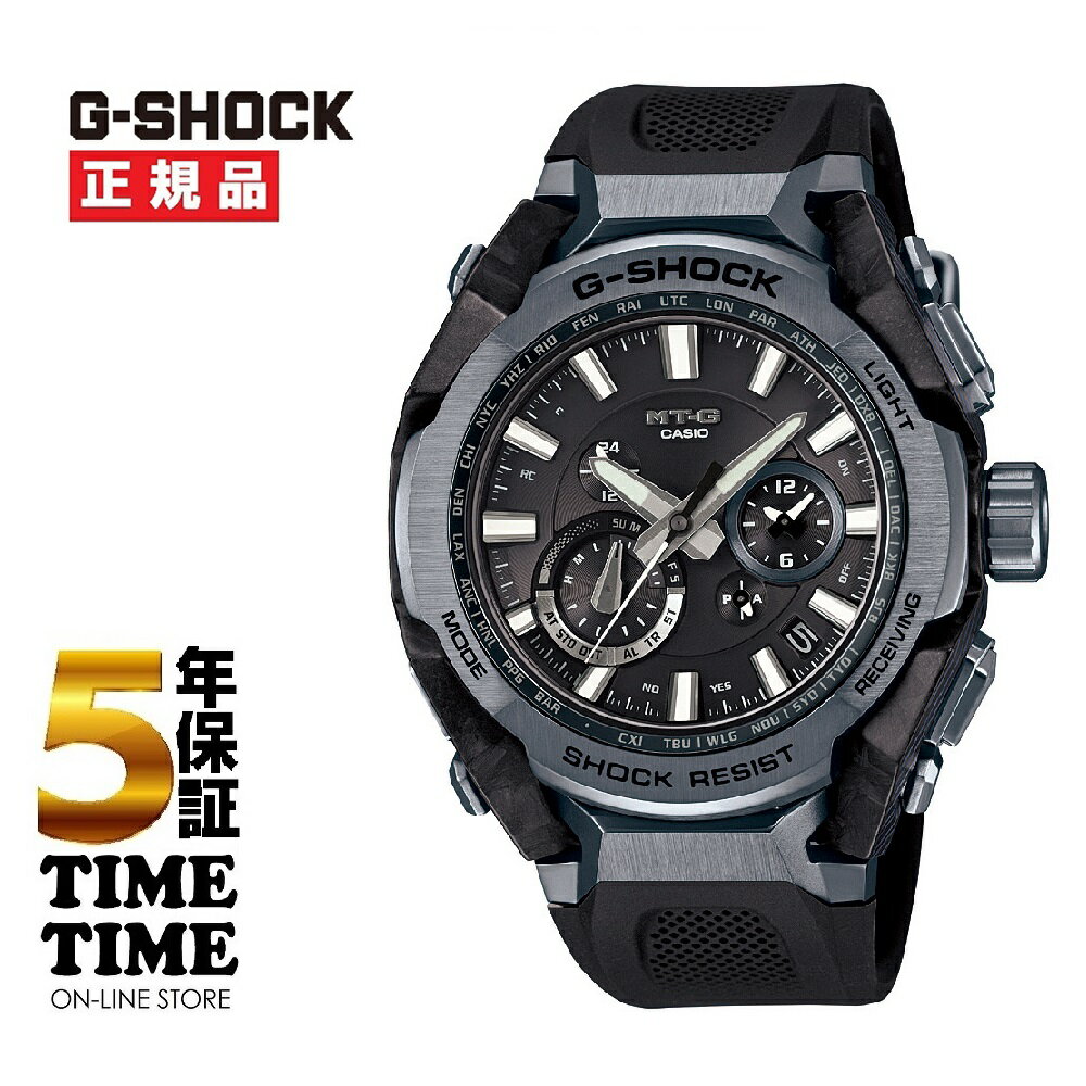 G-SHOCKの起源である樹脂素材とメタル素材を融合して、革新的な構造美を追求するMT-Gシリーズ。 MTG-B4000B-1A2には、ベゼルなどのステンレススチールパーツに新開発のブルーグレーのIP加工を施しています。 また、透明度の高いサファイアガラスを採用し、カシオ山形工場の微細加工技術による繊細なデザインが施されたダイアルなど、細部にまでこだわりました。 機能面ではBluetooth&reg;通信機能により専用アプリ「CASIOWATCHES」と接続し時刻情報を取得。 マルチバンド6やタフソーラー、高輝度なLEDライトも搭載し、実用的な機能を備えています。 駆動方式 電波ソーラー 素材 ケース：樹脂 ガラス：サファイアガラス バンド：樹脂 防水 20気圧 サイズ ケース径：49.3×43.2mm ケース厚さ：13mm 重さ：167g 型番 MTG-B4000B-1A2JF その他 ●トリプルGレジスト（耐衝撃構造・耐遠心重力性能・耐振動構造）●タフソーラー（ソーラー充電システム ）●20気圧防水機能●電波受信機能：自動受信（最大6回/日）（中国電波は最大5回/日）/手動受信、＜日本＞受信電波：JJY、周波数：40kHz/60kHz（福島/九州両局対応モデル ） ＜北米地域＞ 受信電波：WWVB、周波数：60kHz ＜ヨーロッパ地域＞受信電波：MSF/DCF77、周波数：60kHz/77.5kHz ＜中国＞受信電波：BPC、周波数：68.5kHz※ホームタイム設定を受信可能な都市に設定すると、都市に合わせた局を受信します。尚、時差は設定された都市またはタイムゾーンによって設定されます。●モバイルリンク機能（対応携帯電話とのBluetooth&reg;通信による機能連動）●針位置自動補正機能●ワールドタイム：世界27都市（38タイムゾーン※サマータイム自動設定機能付き）＋UTC（協定世界時）の時刻表示、ホームタイムの都市入替機能 ※スマートフォンとの連携により更新される場合があります。 ●ストップウオッチ（1秒、24時間計）●タイマー（セット単位:1分、最大セット24時間、1秒単位で計測）●電子音アラーム●バッテリーインジケーター表示●パワーセービング機能（暗所では一定時間が経過すると運針を停止して節電します）●日付・曜日表示●フルオートカレンダー●LEDライト（スーパーイルミネーター、残照機能付き）●フル充電時からソーラー発電無しの状態での駆動時間機能使用の場合：約5ヵ月、パワーセービング状態の場合：約18ヵ月※電波受信が行われない場合や、スマートフォンと連携しない場合は、通常のクオーツ精度（平均月差±15秒）で動作します。 商品コード 4549526402067 メーカー希望小売価格はメーカーサイトに基づいて掲載しています