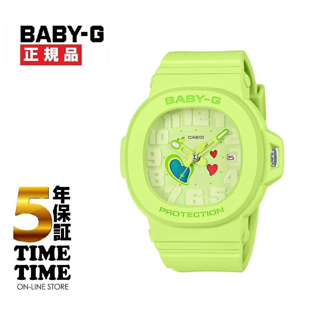 Rakuten - 【楽天ファッション対象ストア！10％クーポン付】CASIO カシオ BABY-G ベビーG グリーン BGA-10-3AJF 【安心の5年保証】