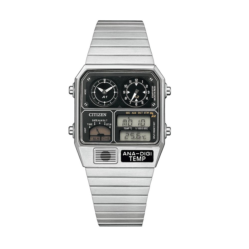 楽天時計専門店タイムタイムCITIZEN COLLECTION シチズンコレクション レコードレーベル ANA-DIGI TEMP JG2101-78E 【安心の3年保証】