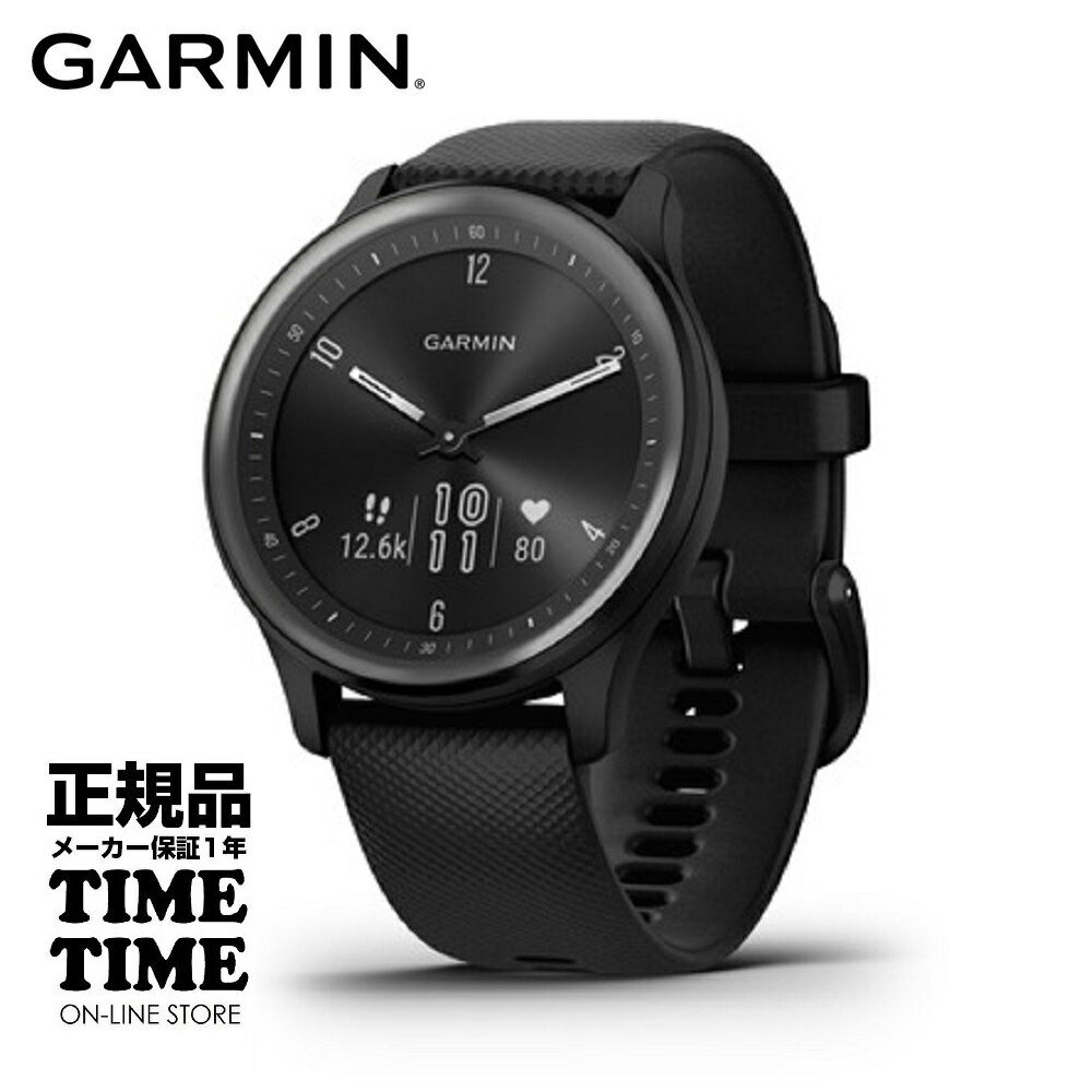 GARMIN ガーミン vivomove Sport ヴィヴォムーブスポーツ Slate / Black 010-02566-40 【安心のメーカー1年保証】血中酸素トラッキング