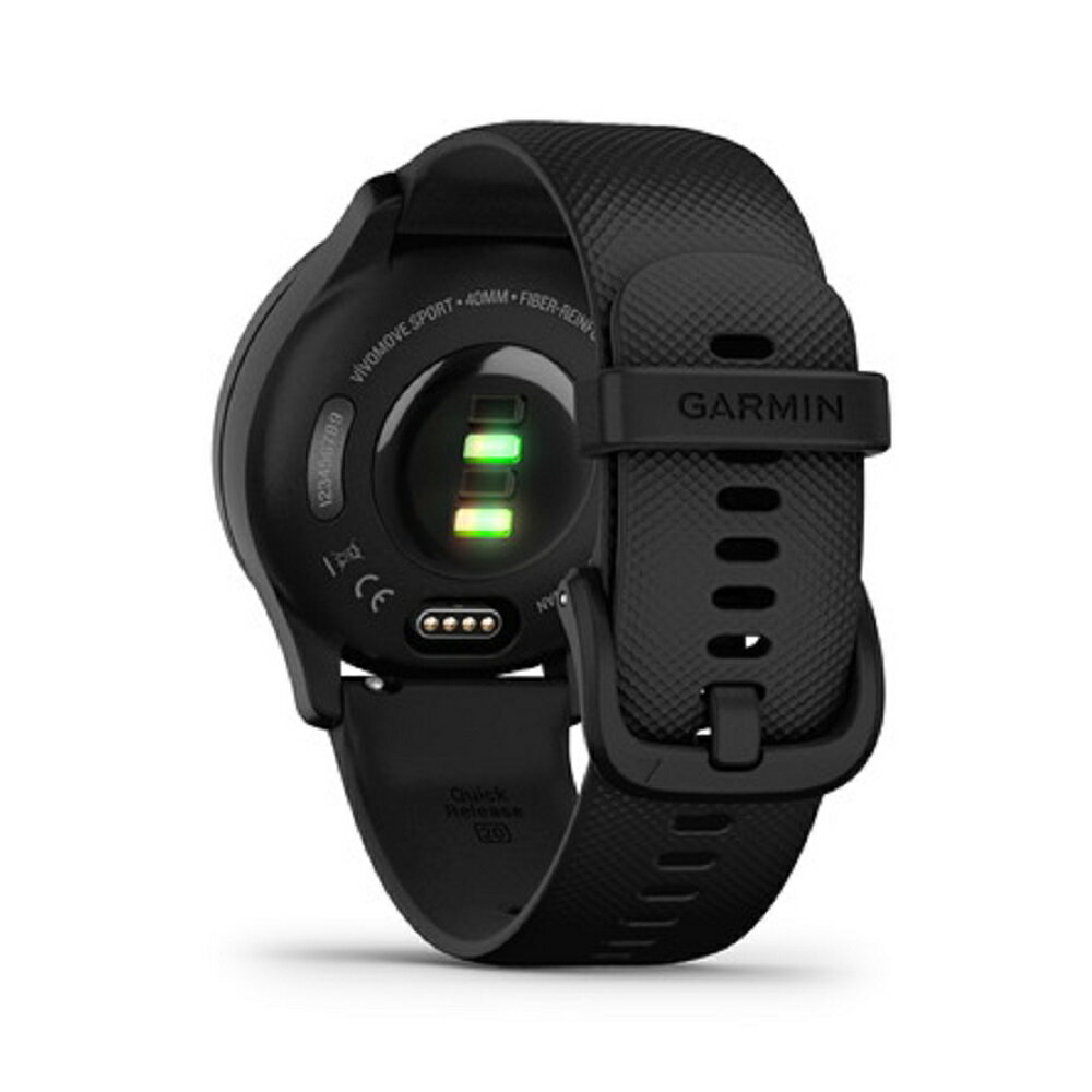 【6/22から27日26時まで！ポイント最大47倍！最大2000円OFFクーポン】GARMIN ガーミン vivomove Sport ヴィヴォムーブスポーツ Slate / Black 010-02566-40 【安心のメーカー1年保証】血中酸素トラッキング