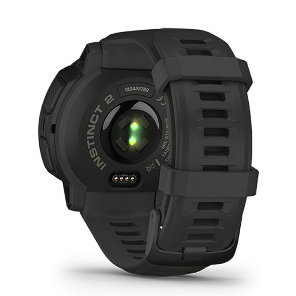 GARMIN ガーミン Instinct 2 インスティンクト2 Dual Power Graphite 010-02627-40 【安心のメーカー1年保証】 血中酸素トラッキング Suica対応