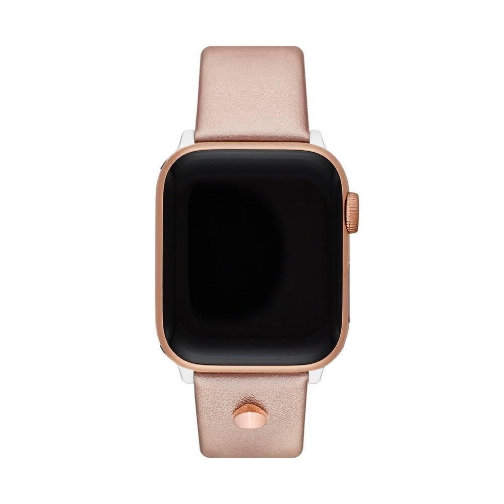 【11日26時までポイント最大47倍！最大2000円OFFクーポン】Kate Spade ケイトスペード Apple Watch用ベルト アップルウォッチ レザー 38/40/41mm対応 ローズゴールド KSS0044