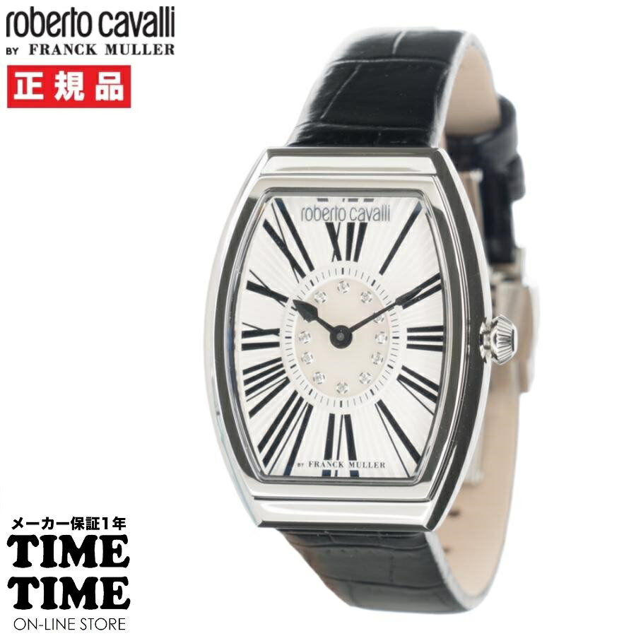 roberto cavalli BY FRANCK MULLER ロベルト・カヴァリ バイ フランク・ミュラー ホワイト RV2L079L0211 レディース 【安心の1年保証】