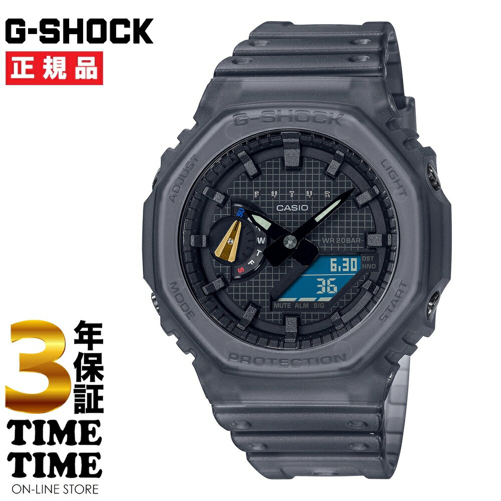 楽天時計専門店タイムタイムCASIO カシオ G-SHOCK Gショック FUTURコラボレーションモデル GA-2100FT-8AJR 【安心の3年保証】